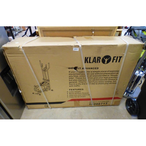 6051 - KLAR FIT EXERCISE BIKE IN BOX - NEW