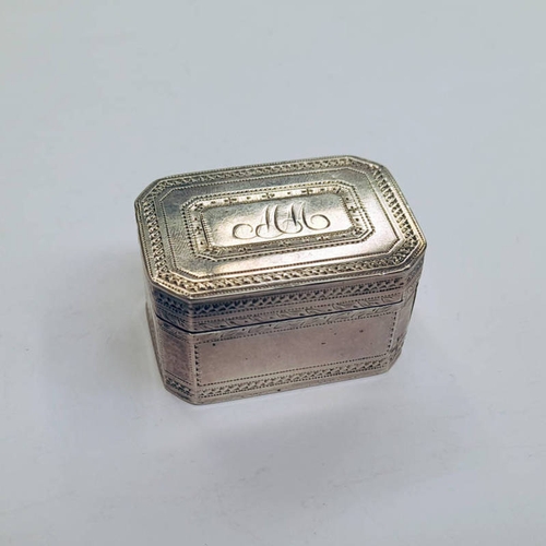 13 - GEORGE III SILVER NUTMEG GRATER POSSIBLY BY JOHN WATERS, LONDON 1791 - 4.5CM