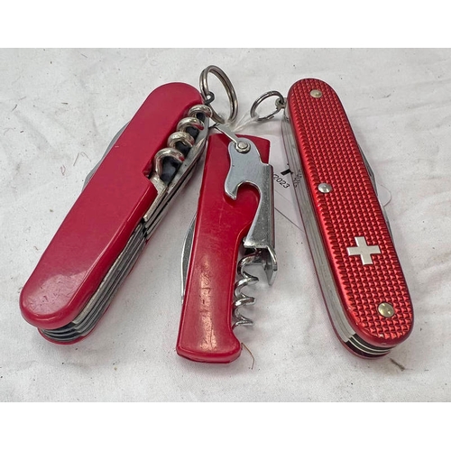 1324 - VICTORINOX SWITZERLAND MULTI-TOOL, & 2 OTHERS -3-