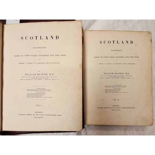 2041 - SCOTLAND ILLUSTRATED IN A SERIES OF VIEWS TAKEN EXPRESSLY FOR THIS WORK BY MESSRS, T. ALLOM, W.H. BA... 