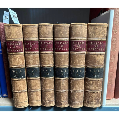 2055 - THE HISTORY OF SCOTLAND FROM THE EARLIEST PERIOD TO THE PRESENT TIME BY THOMAS WRIGHT IN 6 HALF LEAT... 