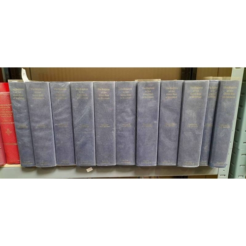 2073 - THE REGISTER OF THE GREAT SEAL OF SCOTLAND BY JOHN MAITLAND THOMSON, IN 11 VOLUMES - 1984