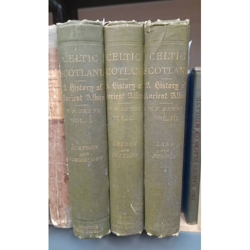 2116 - CELTIC SCOTLAND: A HISTORY OR ANCIENT ALBUM BY WILLIAM F. SKENE, IN 3 VOLUMES - 1886