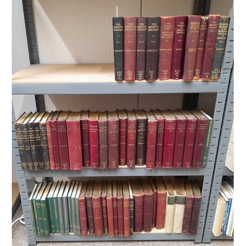 2145 - SELECTION OF BOOKS PUBLISHED FOR THE SCOTTISH TEXT SOCIETY TO INCLUDE THE HISTORIE OF SCOTLAND BY JH... 