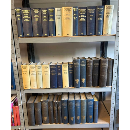 2215 - THE STATISTICAL ACCOUNT OF SCOTLAND 1791-1799 BY SIR JOHN SINCLAIR IN 20 VOLUMES - 1983 AND THE SCOT... 