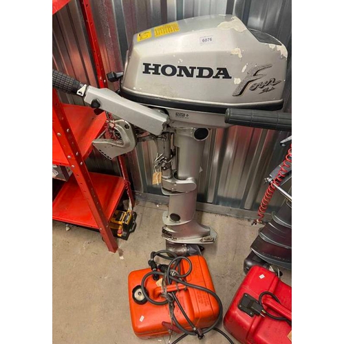 6076 - HONDA FOUR STROKE OUTBOARD MOTOR / BOAT MOTOR