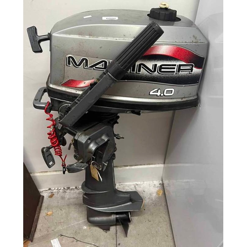 6080 - MARINER 4 HP TWO STROKE BOAT ENGINE