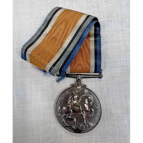 1339 - WW1 1914-1918 MEDAL AWARDED TO 146135  PTE A TOMALIN NORTH 'N YEO