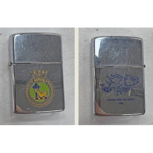 FALKLAND ISLANDS 1982 ANTRIM ZIPPO LIGHTER