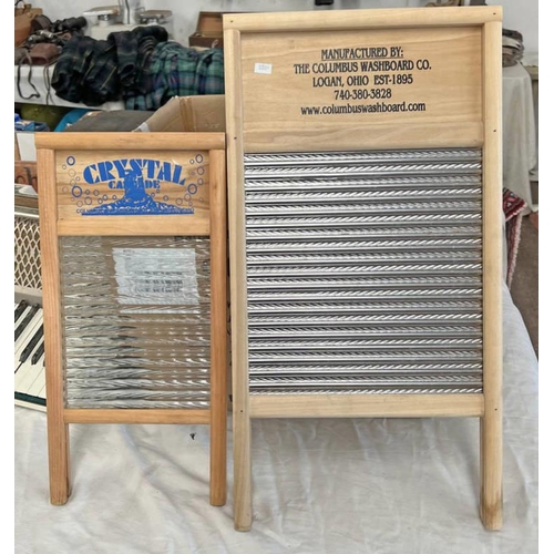 1691 - WHITE FLASH COLUMBUS WASHBOARD CO WASH BOARD AND ONE OTHER -2-