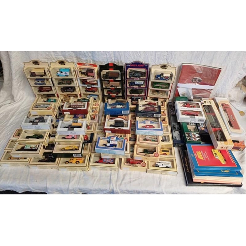 4550 - SELECTION OF VARIOUS LLEDO MODEL VEHICLES INCLUDING LNER EXPRESS PARCEL VAN, DADS ARMY VEHICLES, COL... 