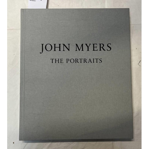 2248 - THE PORTRAITS BY JOHN MYERS, LIMITED EDITION NO.343/450, SIGNED, WITH A SIGNED SILVER-GELATIN PRINT ... 