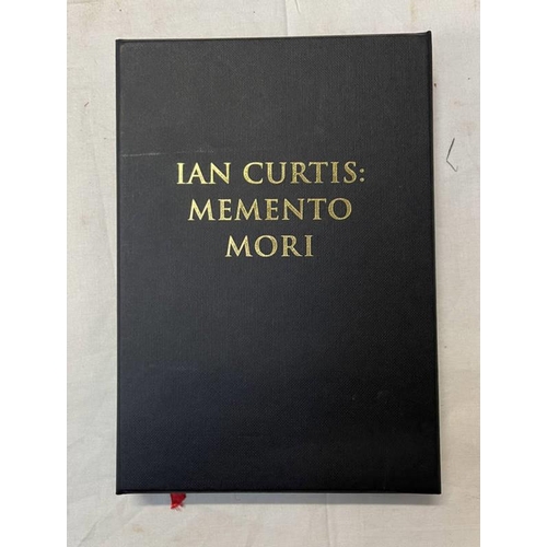 2251 - IAN CURTIS: MEMENTO MORI BY KEVIN CUMMINGS, LIMITED EDITION NO.69/130, SIGNED, IN ORIGINAL BOX - 202... 