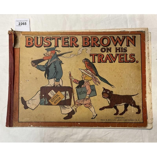 2265 - BUSTER BROWN ON HIS TRAVELS BY RICHARD FELTON OUTCULT - 1910