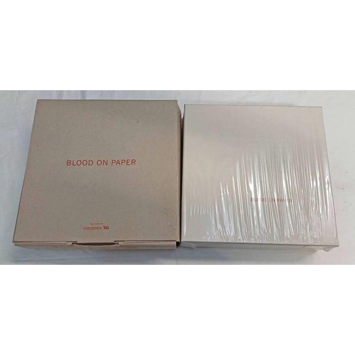 2666 - BLOOD ON PAPER: THE ART OF THE BOOK BY ELENA FOSTER & ROWAN WATSON, SEALED IN ORIGINAL SHRINKWRAP, W... 