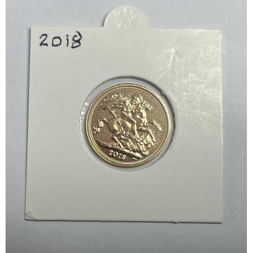 3150 - 2018 ELIZABETH II SOVEREIGN