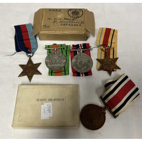 1023 - WW2 AND SPECIAL CONSTABULARY MEDAL GROUP TO MACKIE CONSISTING OF A FAITHFUL SERVICE IN THE SPECIAL C... 