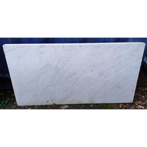 6058 - MARBLE SLAB  112 CM X 60 CM