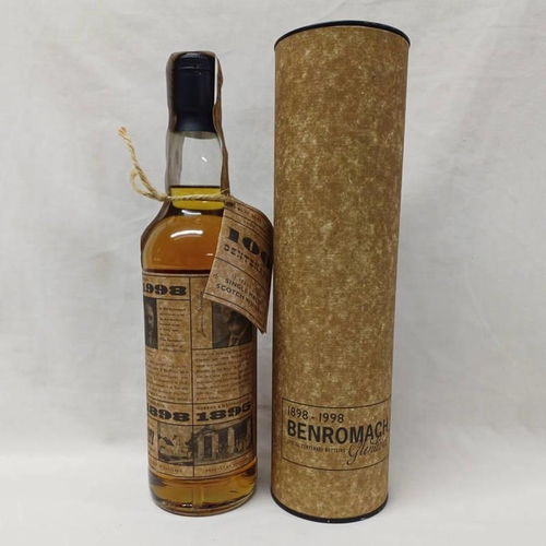 2004 - 1 BOTTLE BENROMACH 17 YEAR OLD SINGLE MALT WHISKY, 1898 - 1998 CENTENARY BOTTLING - 70CL, 43% VOL IN... 