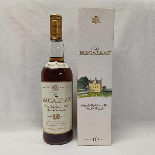 2006 - 1 BOTTLE MACALLAN 10 YEAR OLD SINGLE MALT WHISKY - 75CL, 40% VOL. BOXED