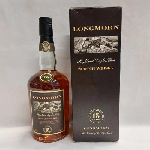 2011B - 1 BOTTLE LONGMORN 15 YEAR OLD SINGLE MALT WHISKY - 70CL, 45% VOL, BOXED