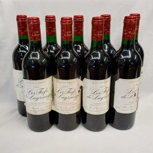 2011E - 9 BOTTLE LES FIEFS DE LAGRANGE - VINTAGE 1993