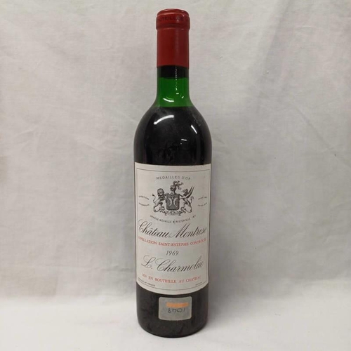 2011V - 1 BOTTLE CHATEAU MONTROSE 1969