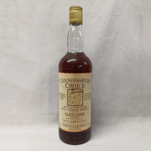 2043 - 1 BOTTLE GLENLOSSIE SINGLE MALT WHISKY, DISTILLED 1971, CONNOISSEURS CHOICE BOTTLING - 75CL, 40% VOL