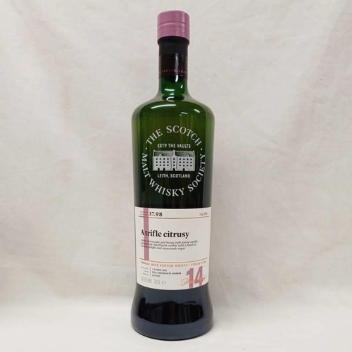 2059 - 1 BOTTLE CRAGGANMORE 14 YEAR OLD SINGLE MALT WHISKY, DISTILLED 1ST OCTOBER 2002, SCOTCH MALT WHISKY ... 