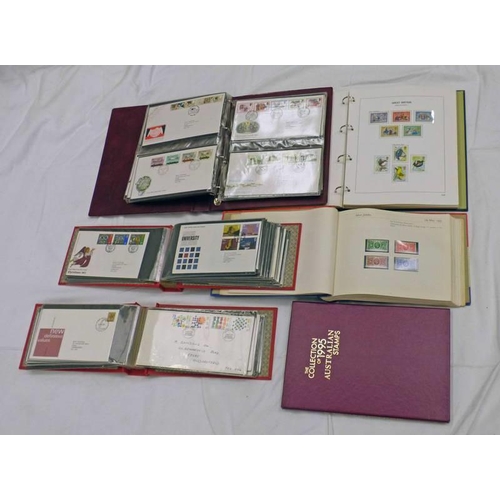 2136 - 6 ALBUMS TO INCLUDE 3 ALBUMS OF GB FIRST DAY COVERS 1965-1985, GB SPECIAL STAMP ALBUM 1925-79, ROYAL... 