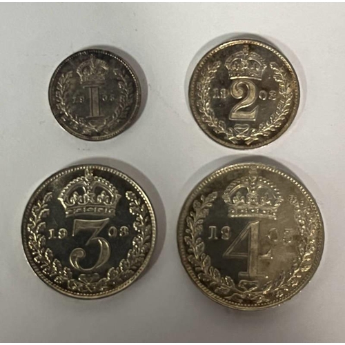 2186 - 1903 EDWARD VII MAUNDY SET