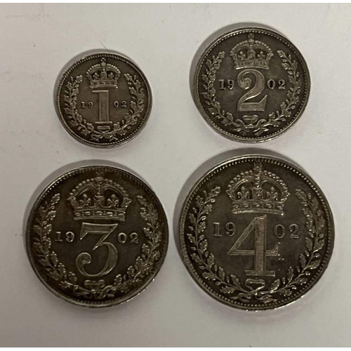 2189 - 1902 EDWARD VII MAUNDY SET