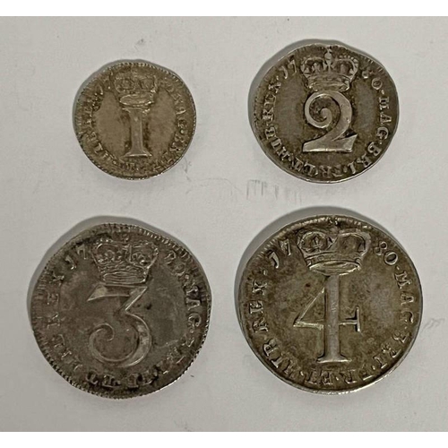 2210 - 1780 GEORGE III MAUNDY SET