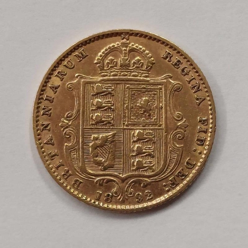 2400 - 1892 VICTORIA SOVEREIGN