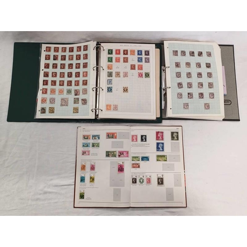 2416 - 3 STAMP ALBUMS TO INCLUDE PENNY REDS, JERSEY BOOKLETS, ETC