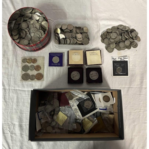 2417 - GOOD SELECTION OF VARIOUS WORLD COINS, TOKENS, MEDALS, ETC, TO INCLUDE 1998 1OZ BRITANNIA £2, VARIOU... 