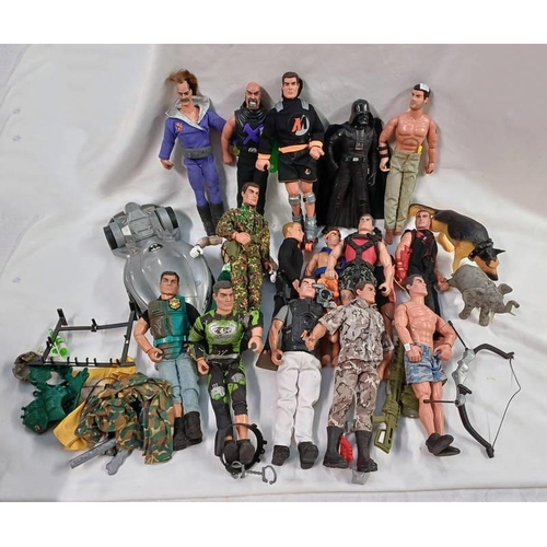 4044 - SELECTION OF VARIOUS ACTION MEN FIGURES & OTHERS