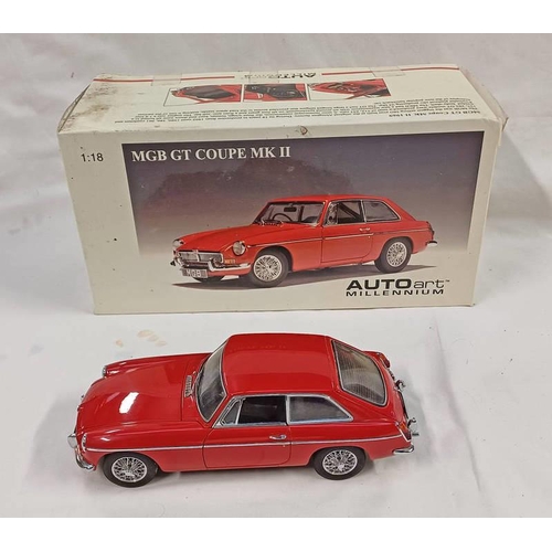 4051 - AUTO PART 1:18 SCALE MGB GT COUPE MK II. BOXED