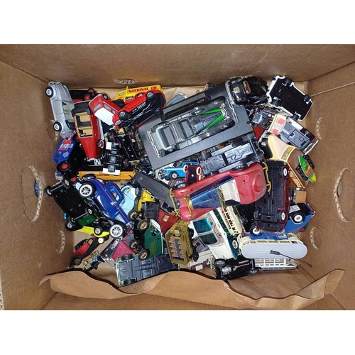 4064 - SELECTION OF VARIOUS MODEL VEHICLES FROM CORGI, MATCHBOX, SOLIDO, ETC INCLUDING PORSCHE 911 SPEEDSTE... 