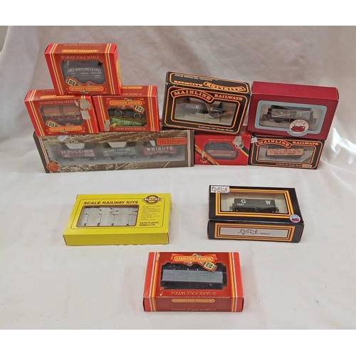 4104 - SELECTION OF VARIOUS OO GAUGE ROLLING STOCK FROM HORNBY, BACHMANN, MAINLINE INCLUDING NATIONAL BENZO... 