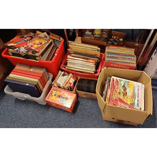 4115 - SELECTION OF VARIOUS VINYL MUSIC ALBUMS