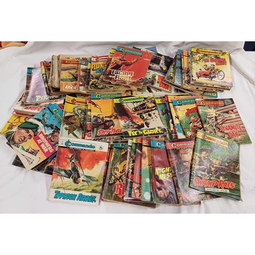 4238 - QUANTITY OF COMMANDO COMICS RANGING FROM ISSUE 196-758