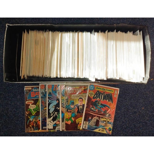 4304 - APPROXIMATELY 120 DC BATMAN COMICS, ALL BAGGED & BOARDED