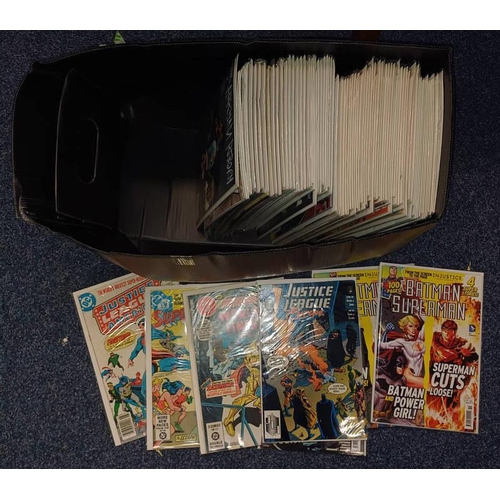 4311 - APPROXIMATELY 120 DC COMICS INCLUDING TITLES SUCH AS BATMAN, WORLDS FINEST, SUPERMAN AND OTHERS, ALL... 