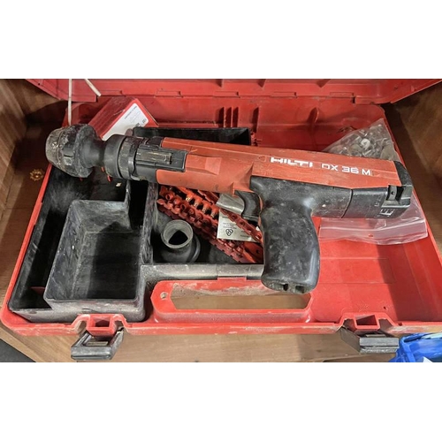 6036 - HILTI DX36M NAIL GUN IN CASE