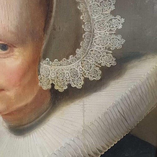 1001 - ATTRIBUTED TO JOHANNES CORNELISZ VERSPRONCK (HAARLEM CIRCA 1606-1662) PORTRAIT OF A LADY BUST-LENGTH... 