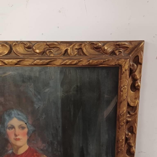 1009 - JOHN DOBBIE BRIC-A-BRAC SIGNED LOWER RIGHT FRAMED OIL PAINTING ON CANVAS PROVENANCE OLD LABEL TO REV... 