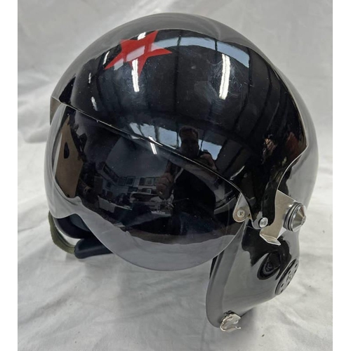 1101 - COPY OF A CHINESE MIG AIR FORCE FIGHTER PILOT HELMET