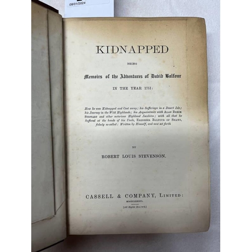 2009 - KIDNAPPED BEING MEMOIRS OF THE ADVENTURES OF DAVID BALFOUR, IN THE YEAR 1751, BY ROBERT LOUIS STEVEN... 
