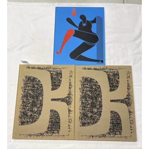 2022 - ON BY EAMONN DOYLE, LIMITED EDITION NO.180B/999, SIGNED, BLUE CLOTH VARIATION - 2015 & 2 COPIES OF K... 